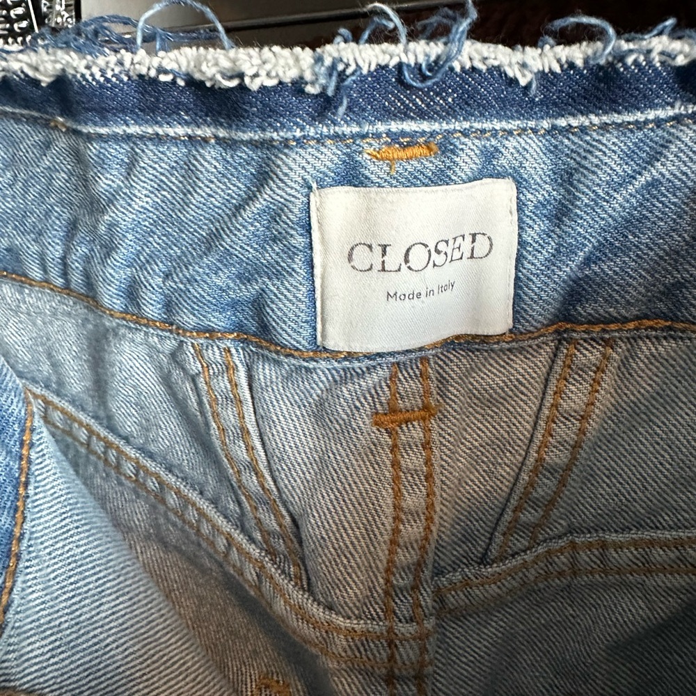 Closed Lyna High-Rise Wide-Leg Jeans - Light Blue Summer Vacation - Picture 4 of 6